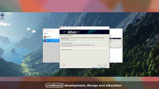 Установка Debian в качестве виртуальных машин смотреть онлайн