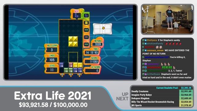 Tetris Party Deluxe | Extra Life 2021 #16 смотреть онлайн