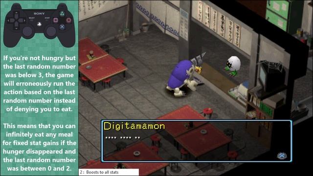 Digimon World | Glitch | Infinite meals at Digitamamon's restaurant смотреть онлайн