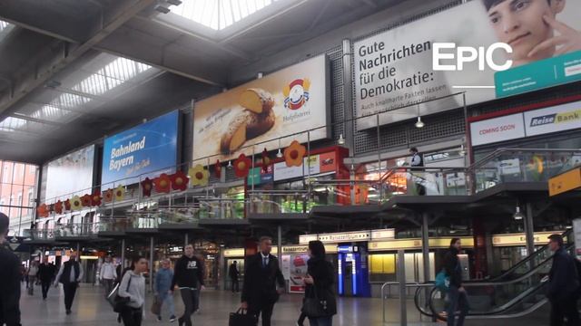 Munich Hauptbahnhof - Germany (HD) смотреть онлайн