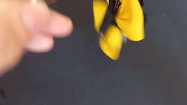 Чёрно-лимонные заколки-бабочки и ободок из лент и фоамирана (23107) смотреть онлайн