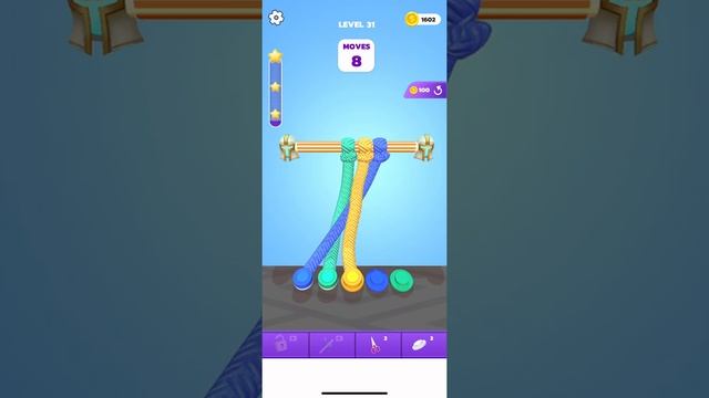 Tangle Master 3D ? untangle rope game level 31 смотреть онлайн