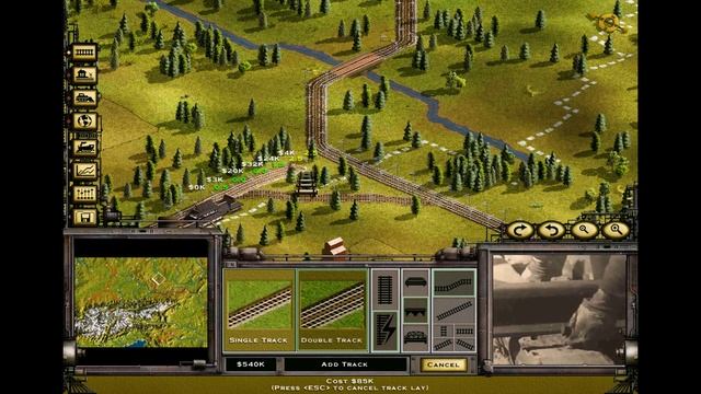 Railroad Tycoon II: The Second Century [1080p60] | Час игры смотреть онлайн