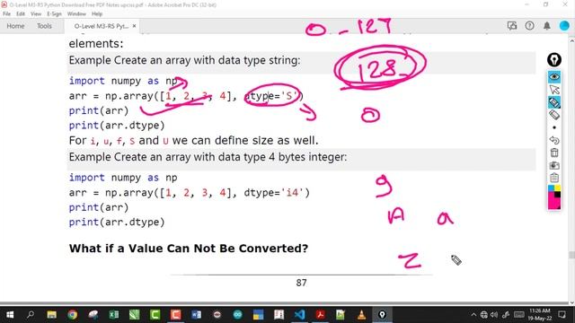 O-Level M3 R5 | Python NumPy Data Types copy() and view() function | Lecture 55 смотреть онлайн