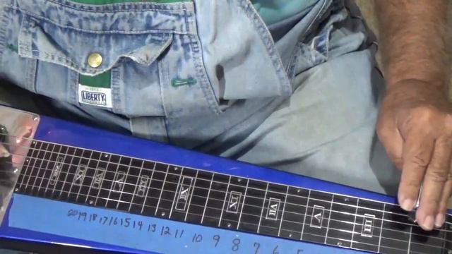 Lap Steel Blues Lesson смотреть онлайн