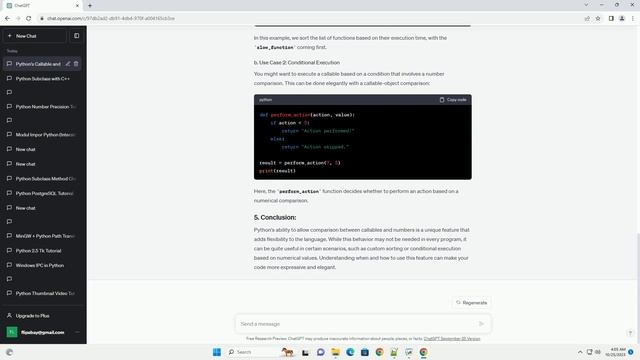 Why does Python allow comparison of a callable and a number смотреть онлайн