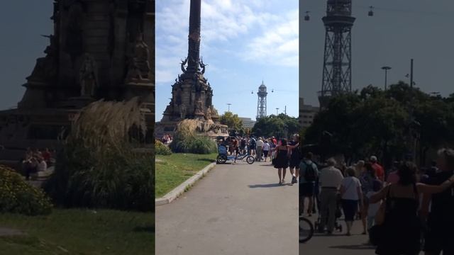 Барселона улица Рамбла смотреть онлайн