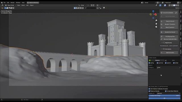 Creating A Castle In Blender 3.4