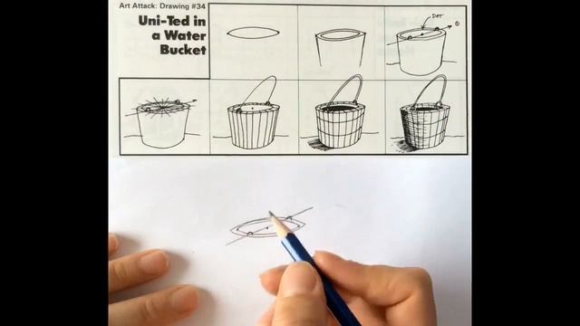 Шестой урок из книги Марка Кистлера Mark Kistler's Draw Squad смотреть онлайн