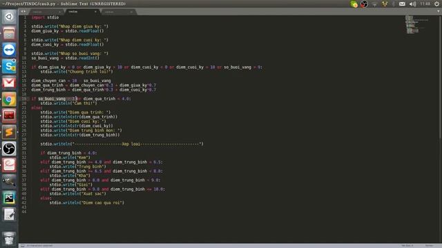 [TLIT]: TINDC - Tuần 3 - Xếp loại sinh viên (Python3) смотреть онлайн