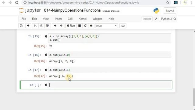 Lab - Numpy Operations & Functions (PL014 by Myanmar Data Science) смотреть онлайн