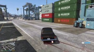 GTA V GAZ 24 DRIFT супер дрифт в доках в гта 5 на волге,