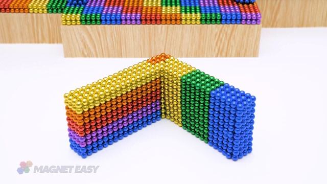 Build Villa With Infinity Pool And Labyrinth For Hamsters From 90000 Magnetic Balls | ASMR Video смотреть онлайн