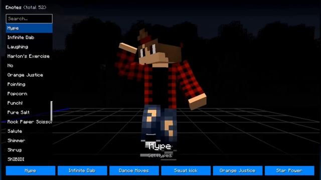 Emotes MOD for Minecraft java edition v1.12.2 #Dance time? смотреть онлайн