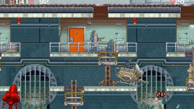 Elevator Action Returns Sega Saturn 2 player Netplay 60fps смотреть онлайн