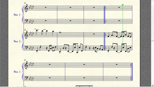 Piano Sheet Music - "Axel F." by Harold Faltermeyer смотреть онлайн