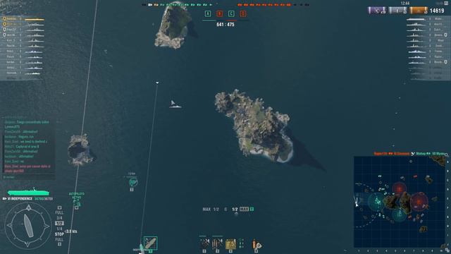 World of warships Portaviones Independence gameplay en español | Corre corre que te pillo смотреть онлайн