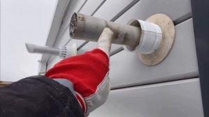 Обмерзает коаксиальный дымоход .Установка коаксиального дымахода.