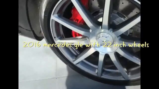 2016 Mercedes Gle With 22 Inch Wheels