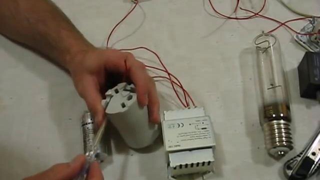 Как подключить лампу ДНАТ (натриевая лампа) смотреть онлайн