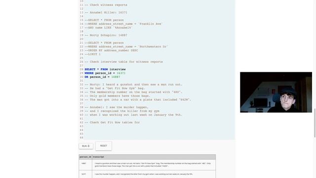 Solving the SQL Murder Mystery! [Subscriber Special] смотреть онлайн