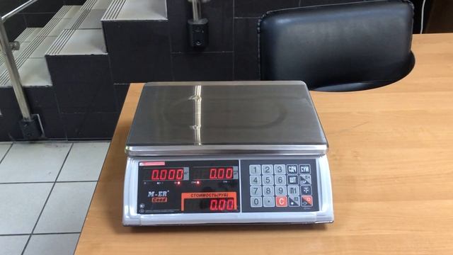 Торговые настольные весы M-ER 327 AC-32.5 смотреть онлайн