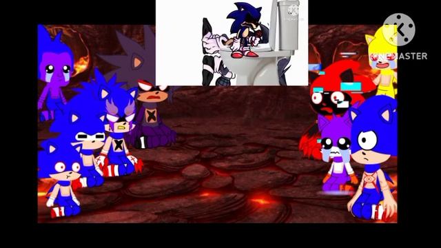 the exe react to fnf sonic exe animation memes смотреть онлайн