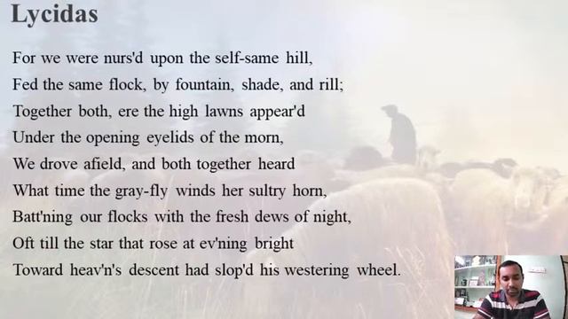 Lycidas by John Milton Part 1 смотреть онлайн