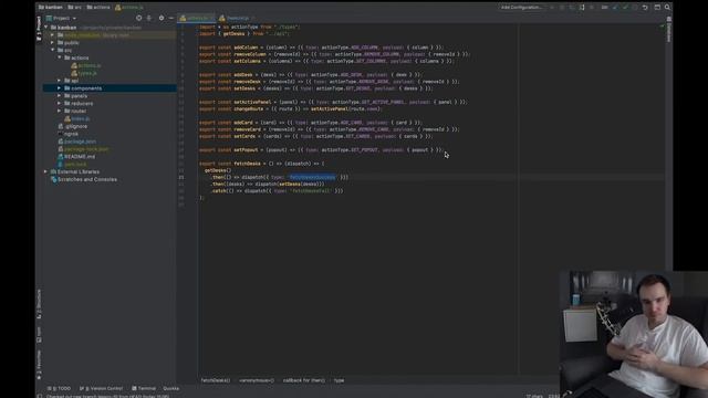 [React + Redux 2020]: Асинхронность в экшенах, redux-thunk смотреть онлайн