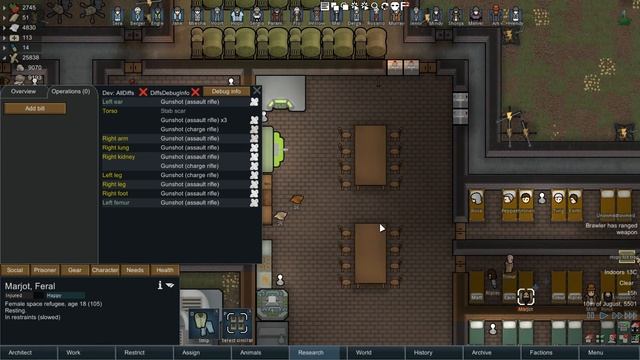[19] Destroying The Poison Ship | Rimworld Ultimate Survival A17 смотреть онлайн