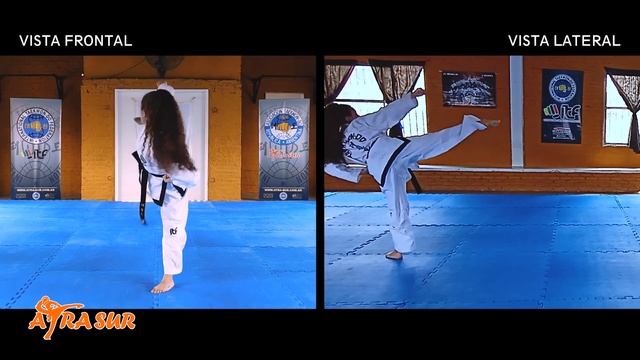 FORMA YUL GOK | Tul de cinturon verde punta azul - TAEKWON-DO ITF (ATRA-SUR) смотреть онлайн