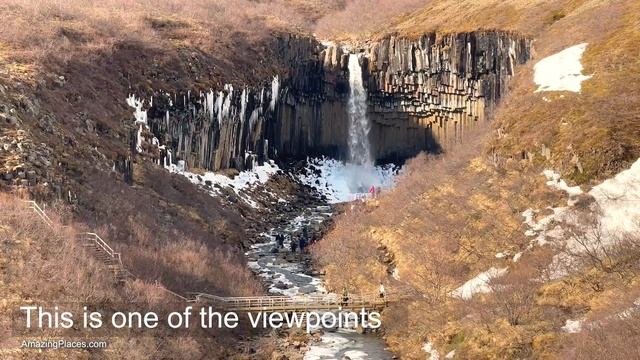 Svartifoss Waterfall, Iceland: Not 1, But 3 Waterfalls! смотреть онлайн