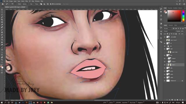 Turn your photo into GTA 5 Artwork using Adobe Photoshop смотреть онлайн