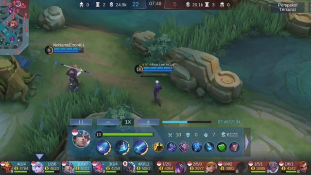 Replay Gemplay - Solo Renkend : Gojo Satoru - (skin jujutsu kaisen) _ Collebb MLBB terkeren. смотреть онлайн