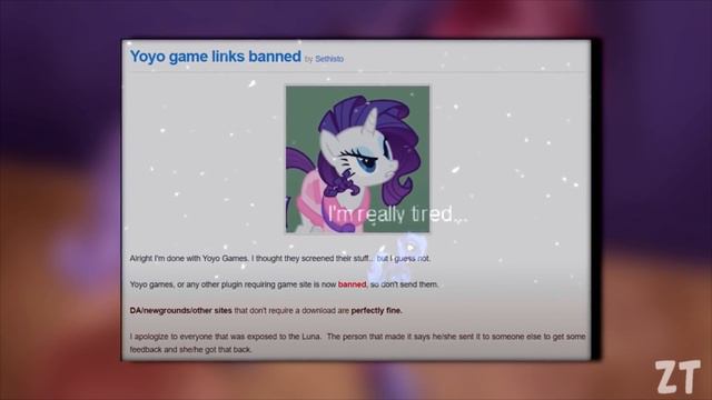 El JUEGO de TERROR de MY LITTLE PONY “Luna Game” ¡DEBES VERLO! смотреть онлайн