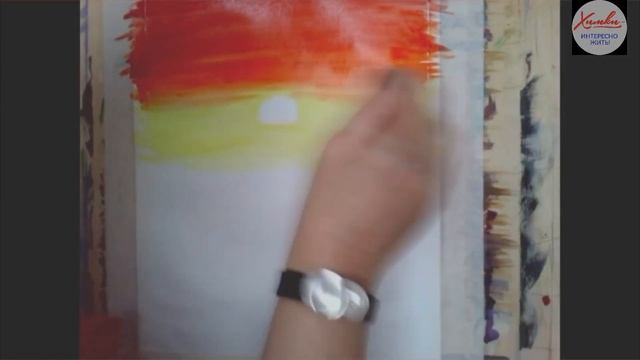 Морской пейзаж акварельными красками смотреть онлайн