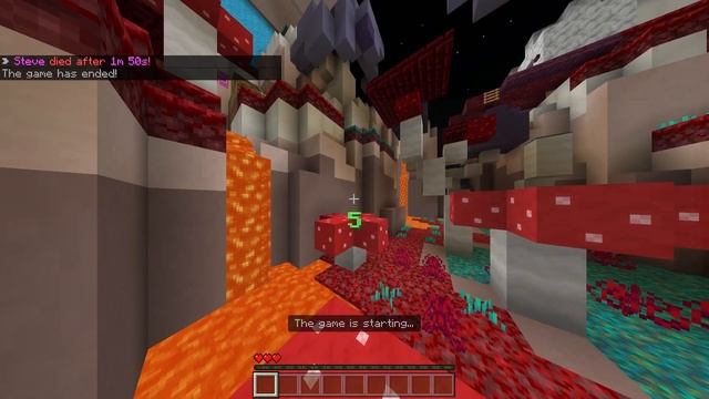 Паркур, Но лава поднимается. Rising Lava Parkour. Часть 1. Mooshroom hills смотреть онлайн