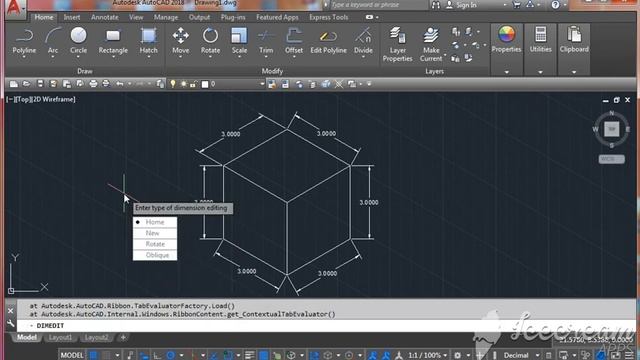 Dimension in Isometric Object in AutoCAD || Isometric Dimensions Tutorial смотреть онлайн