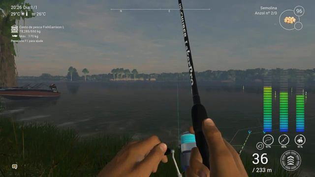 TILAPIA DO NILO UNICA! 4,500 KG- RIO CONGO- FISHING PLANET!