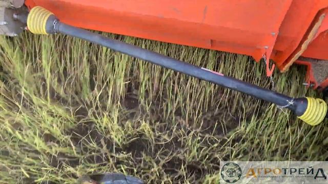 Очесывающая жатка 