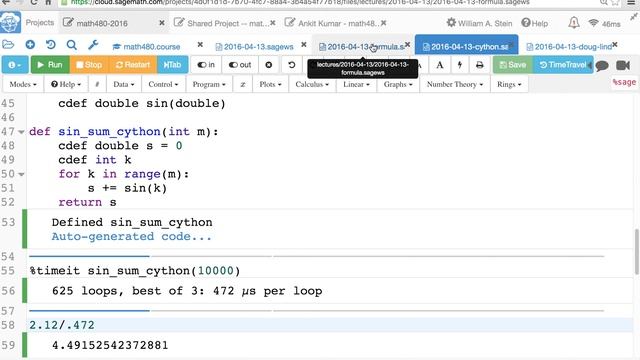 Math 480 - sage - 2016-04-13 смотреть онлайн