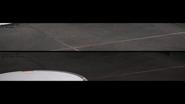 Roborock S7 - quick S7 vs Q5 brush testing @test dust with Dyson V15 смотреть онлайн