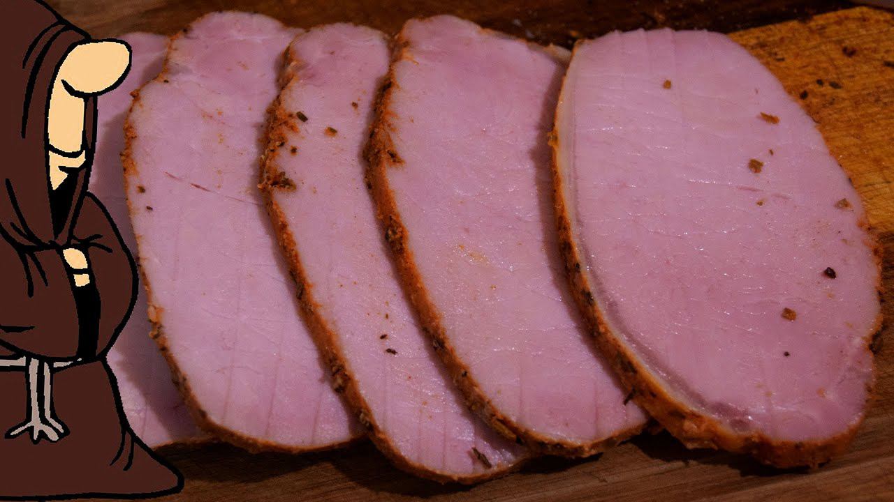 Ветчина Домашняя Цельнокусковая из свинины в Су-виде смотреть онлайн