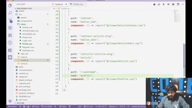 [Part 4] Building a Medium clone using Vue.JS - Routing with Vue Router смотреть онлайн