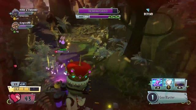 CRAZY GRAVEYARD OPS CHALLENGE - Plants vs Zombies Garden Warfare 2 "Hide N Shoot Bots" смотреть онлайн