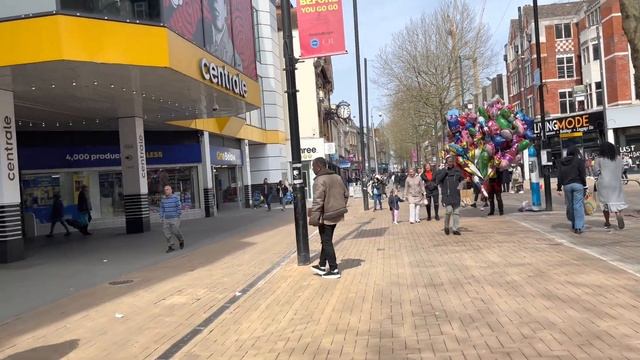 London England - Croydon Town Centre Walk & Boxpark 10/04/2022