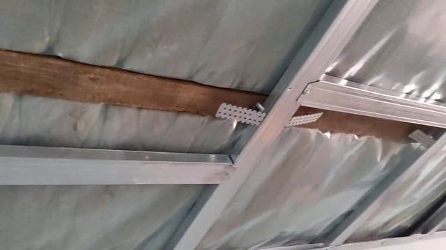 Дешёвый каркас для гипсокартона!!! Строительство мансарды!!! смотреть онлайн