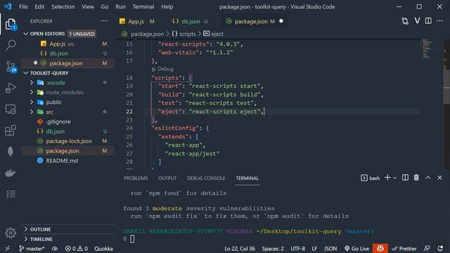Redux Toolkit Query Setup JSON Server #2 [Urdu/Hindi] смотреть онлайн
