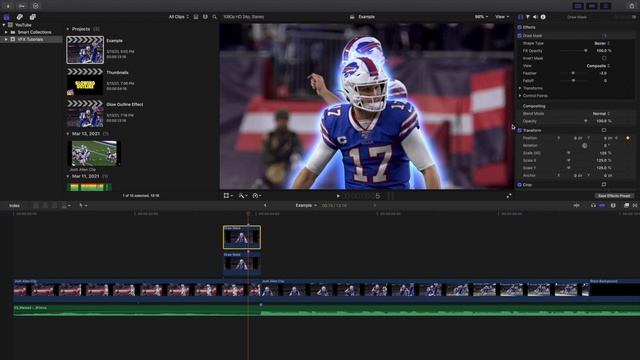 Final Cut Pro X Glow Outline Effect Tutorial