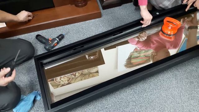 Электрический камин Dimplex Ignite XLF74 - Сборка и монтаж.mp4 смотреть онлайн